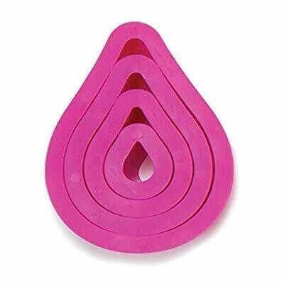 Decora Tagliapasta Goccia in Plastica 4 Pz