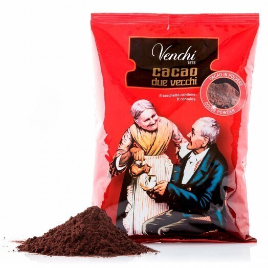 Venchi Cacao in Polvere Alta Qualità per Pasticceria e Gelateria, Busta da 1 Kg