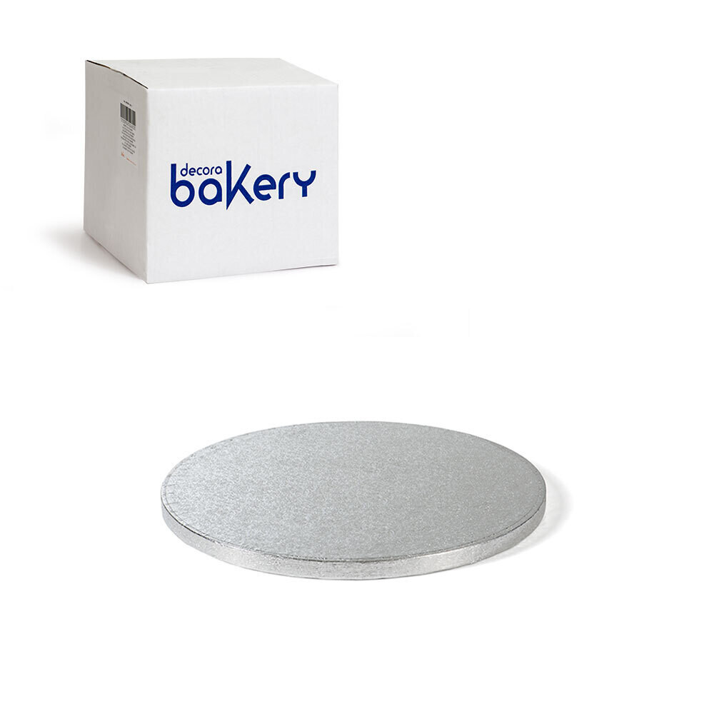 Decora Sottotorta Rigido Rotondo Argento linea Bakery Diametro cm 30  x 1,2 h