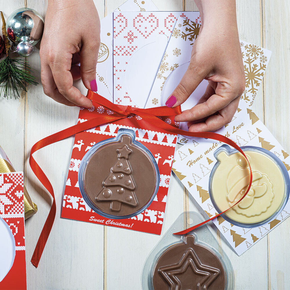 Decora Christmas Cad 16 pezzi per Creare le tue Cartoline d&#39;Auguri