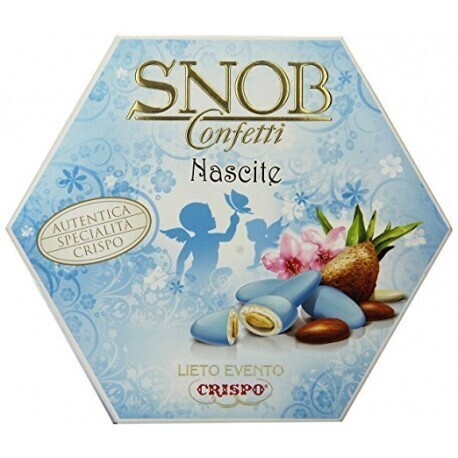 Crispo Confetti Snob Lieto Evento Colore Celeste Senza Glutine (Gluten Free) 500 Gr