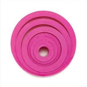 Decora Set 6 Cutters Tagliapasta In Plastica Forma Cerchio Liscio
