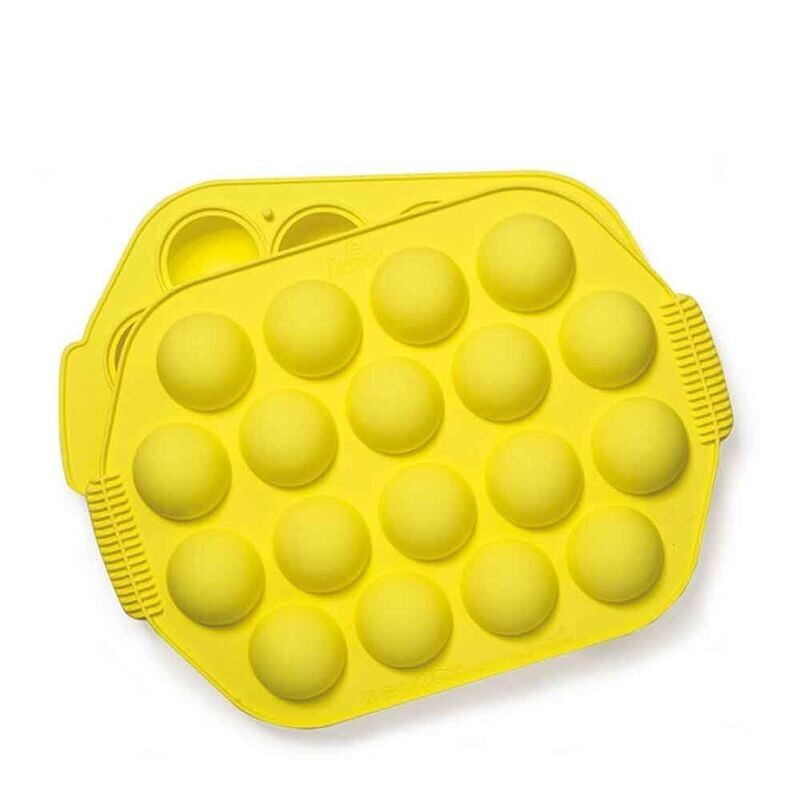 Decora Stampo Antiaderente in Silicone Termico per 18 Cake Pops Ø 4,2 cm