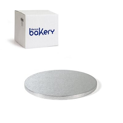 Decora Sottotorta Rigido Rotondo Argento linea Bakery Diametro cm 36 x 1,2 h