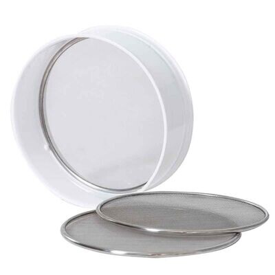 Decora Setaccio Rotondo 3 Reti in Acciaio Intercambiabile Diametro Ø 20 X h 7 cm