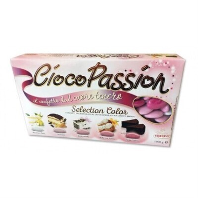 Crispo Confetti Ciocopassion Selection 5 Tonalità di Rosa Senza Glutine (Gluten Free) 1 kg