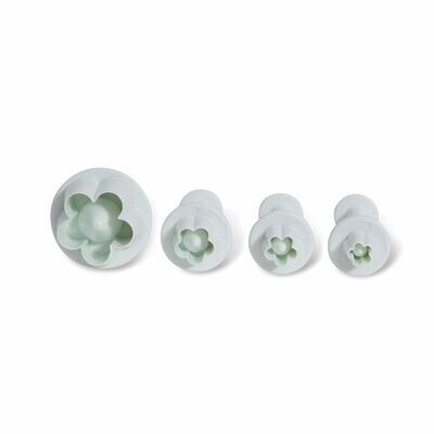 Pavoni Set 4 pz Tagliapasta a Forma di Fiore con Estrattore -