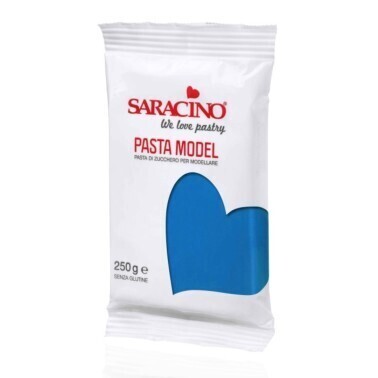 Saracino Pasta di Zucchero Model Blu&#39; 250 gr
