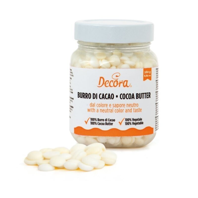 Decora Burro di Cacao in Gocce 160 gr
