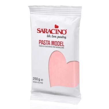 Saracino Pasta di Zucchero Model Rosa 250 gr