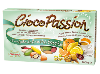 Crispo Confetti Ciocopassion Gusti e Colori Assortiti Senza Glutine (Gluten Free) 1 Kg