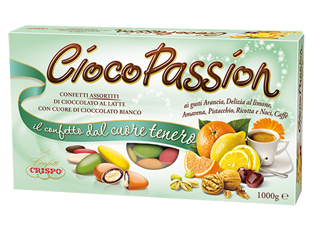Crispo Confetti Ciocopassion Gusti e Colori Assortiti Senza Glutine (Gluten Free) 1 Kg