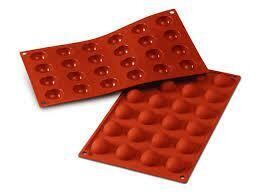 Pavoni Stampo in Silicone da 15 semisfere