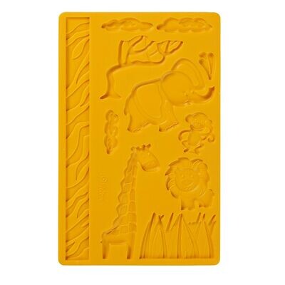 Wilton Stampo in Silicone a Tema Animali della Giungla