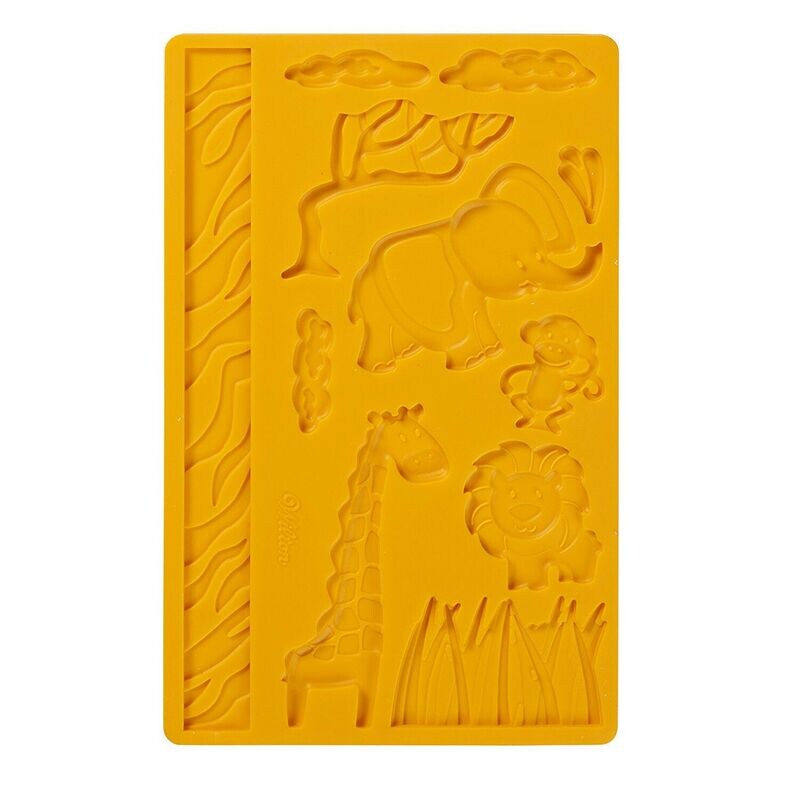 Wilton Stampo in Silicone a Tema Animali della Giungla