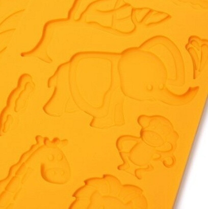 Wilton Stampo in Silicone a Tema Animali della Giungla