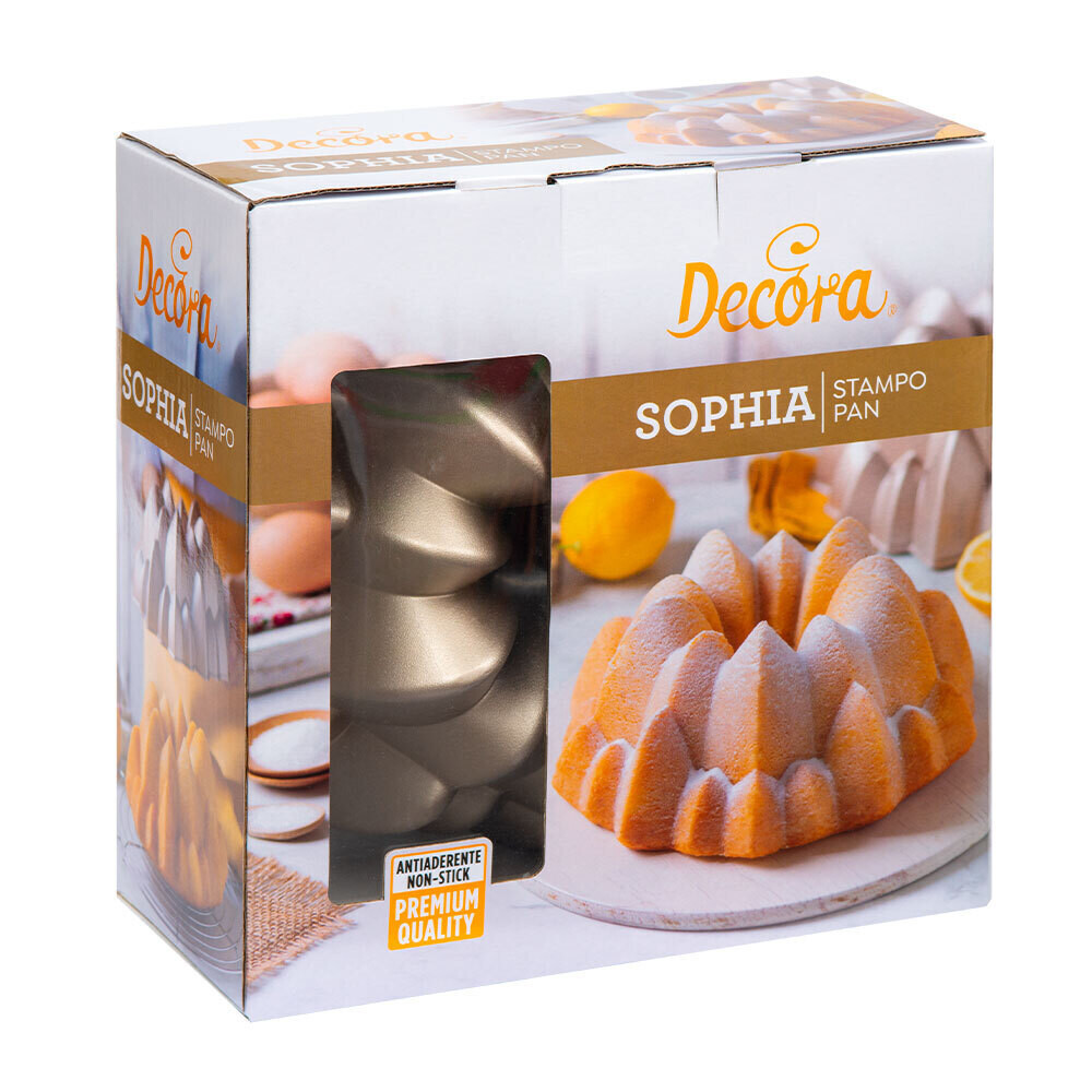 Decora Sophia Stampo tondo Antiaderente per Dolci  Diametro Ø 24 H 10 cm