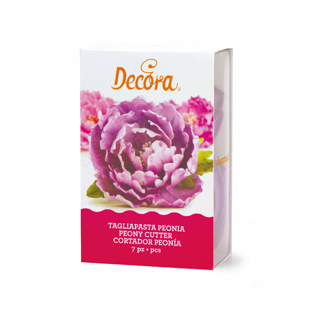 Decora Tagliapasta Peonia con Foglie Set 7 Pz