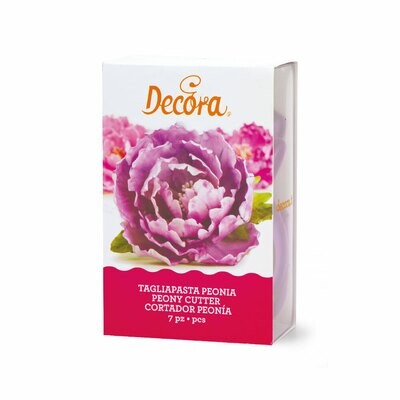 Decora Tagliapasta Peonia con Foglie Set 7 Pz