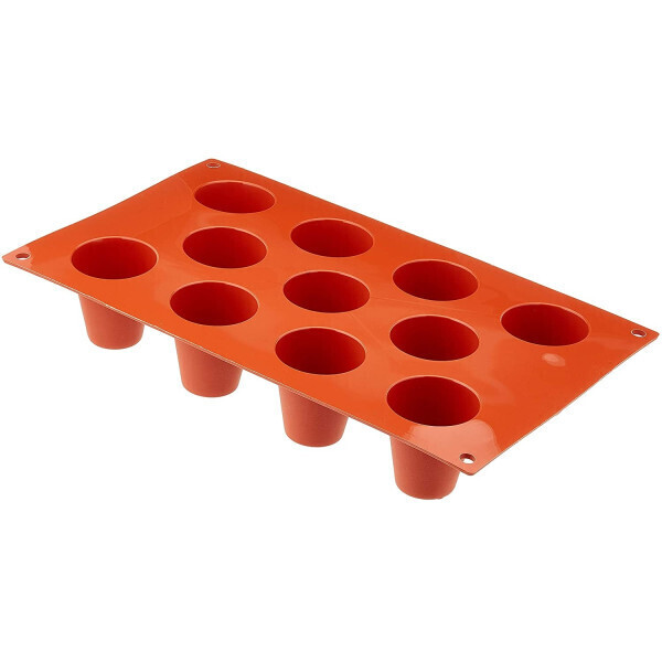 Pavoni Stampo Silicone per Babà Medio 11 Cavità