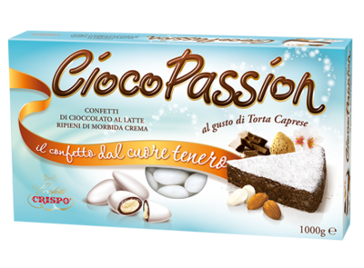 Crispo Confetti Ciocopassion Torta Caprese Senza Glutine (Gluten Free) 1 kg