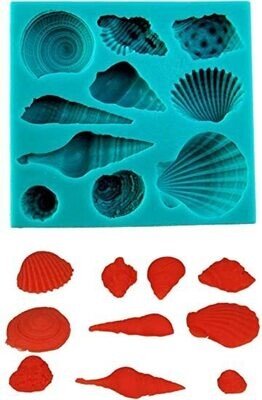 Graziano Stampo  Conchiglie in Silicone Dimensioni 9,5 x 7 x 2 cm