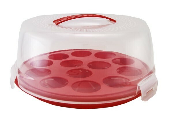 Graziano Porta Torta e Cupcake Diametro 28 x 12 cm