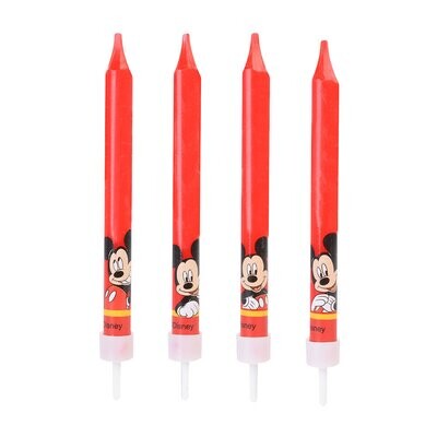 Mamì Candela Stelo Mickey 4 Pezzi