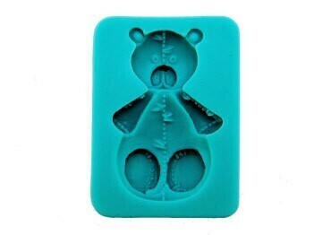 Graziano Stampo Silicone Orsacchiotto, Dimensioni 7 x 5 cm