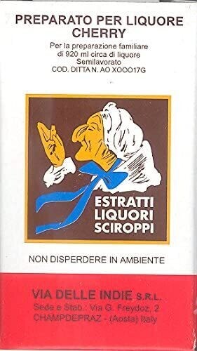 Via delle Indie Estratto per Liquore - Cherry  &#39;Ex Bertolini&#39; 20 ml