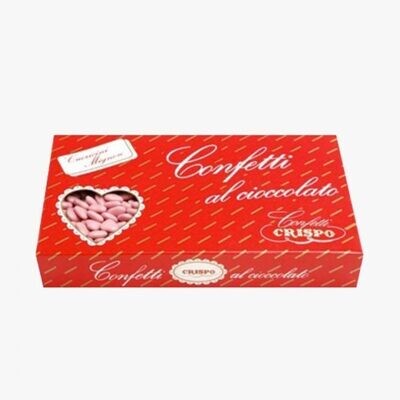 Crispo Confetti Cuoricini Mignon al Cioccolato Rosa  1 kg