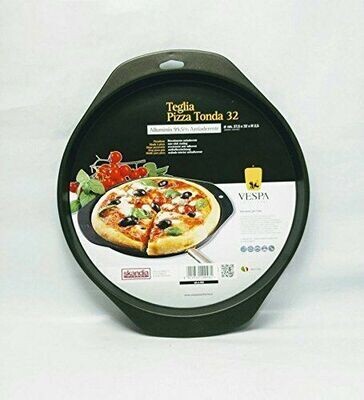Vespa Forma Teglia Pizza Antiaderente Tonda Dim. 32 cm x 2.5 cm art.20932