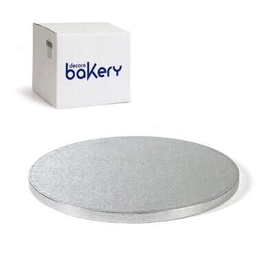 Decora Sottotorta Rigido Rotondo Argento linea Bakery Diametro cm 50 x 1,2 h