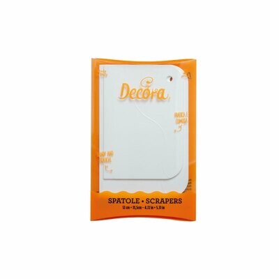 Decora 2 Spatole Lisce in Plastica