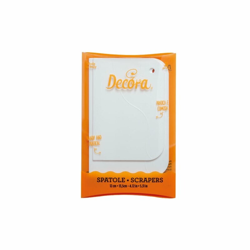 Decora 2 Spatole Lisce in Plastica