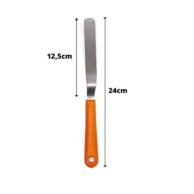 Decora Spatola Angolare Piccola con Lama in Acciaio inox da 13 cm