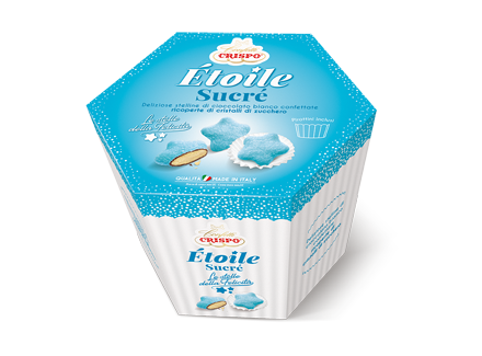 Crispo Etoile Sucrè Stelle della Felicità Colore Azzurro Gluteen Free