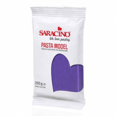 Saracino Pasta di Zucchero Model Lilla 250 gr