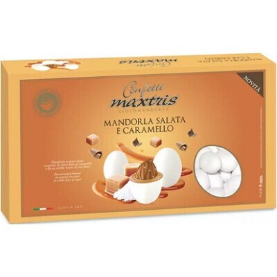 Maxtris Mandorla Salata e Caramello Senza Glutine (Gluten Free) 1 Kg