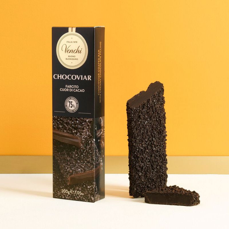 Venchi Stecca Chocoviar Fondente 75% ricoperta 200 Gr Venchi Stecca Chocoviar Fondente 75% ricoperta 200 Gr