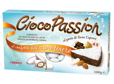 Crispo Confetti Ciocopassion Torta Caprese Senza Glutine (Gluten Free) 1 kg Crispo Confetti Ciocopassion Torta Caprese Senza Glutine (Gluten Free) 1 kg