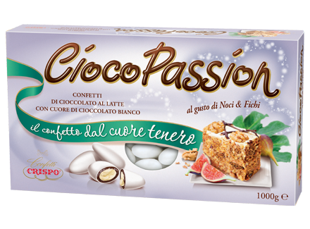 Crispo Confetti Ciocopassion noci e fichi Senza Glutine (Gluten Free) 1 kg