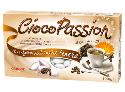 Crispo Confetti Ciocopassion al Caffè Senza Glutine (Gluten Free) 1 Kg