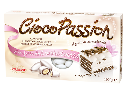 Crispo Confetti Ciocopassion Stracciatella Senza Glutine (Gluten Free) 1 kg