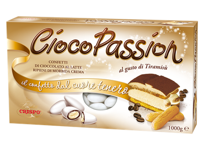 Crispo Confetti Ciocopassion Tiramisù Senza Glutine (Gluten Free) 1 kg Crispo Confetti Ciocopassion Tiramisù Senza Glutine (Gluten Free) 1 kg
