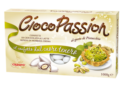 Crispo Confetti Ciocopassion Pistacchio Senza Glutine (Gluten Free) 1 kg