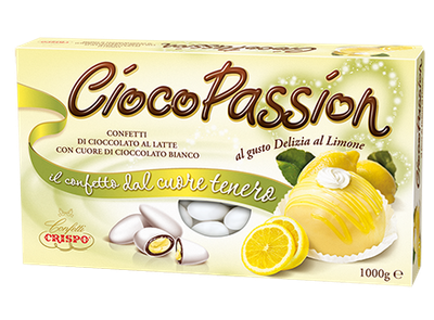 Crispo Confetti Ciocopassion Delizia al limone Senza Glutine (Gluten Free) 1 kg