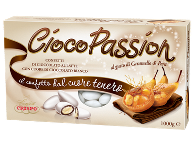 Crispo Confetti Ciocopassion Caramello e Pere Senza Glutine (Gluten Free) 1 kg