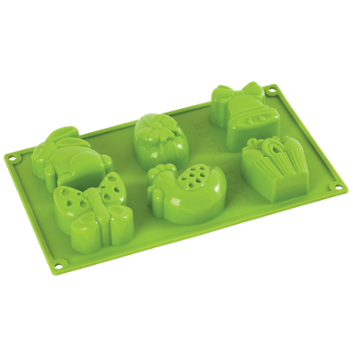 Pavoni Stampi silicone Pasquali easter delight Pasqua 6 porzioni