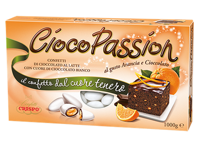 Crispo Confetti Ciocopassion Arancia e Cioccolato Senza Glutine (Gluten Free) 1 kg Crispo Confetti Ciocopassion Arancia e Cioccolato Senza Glutine (Gluten Free) 1 kg